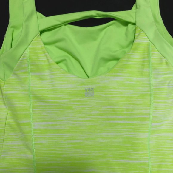 VSX Sport Electric Green Workout Tank - Picture 3 of 4